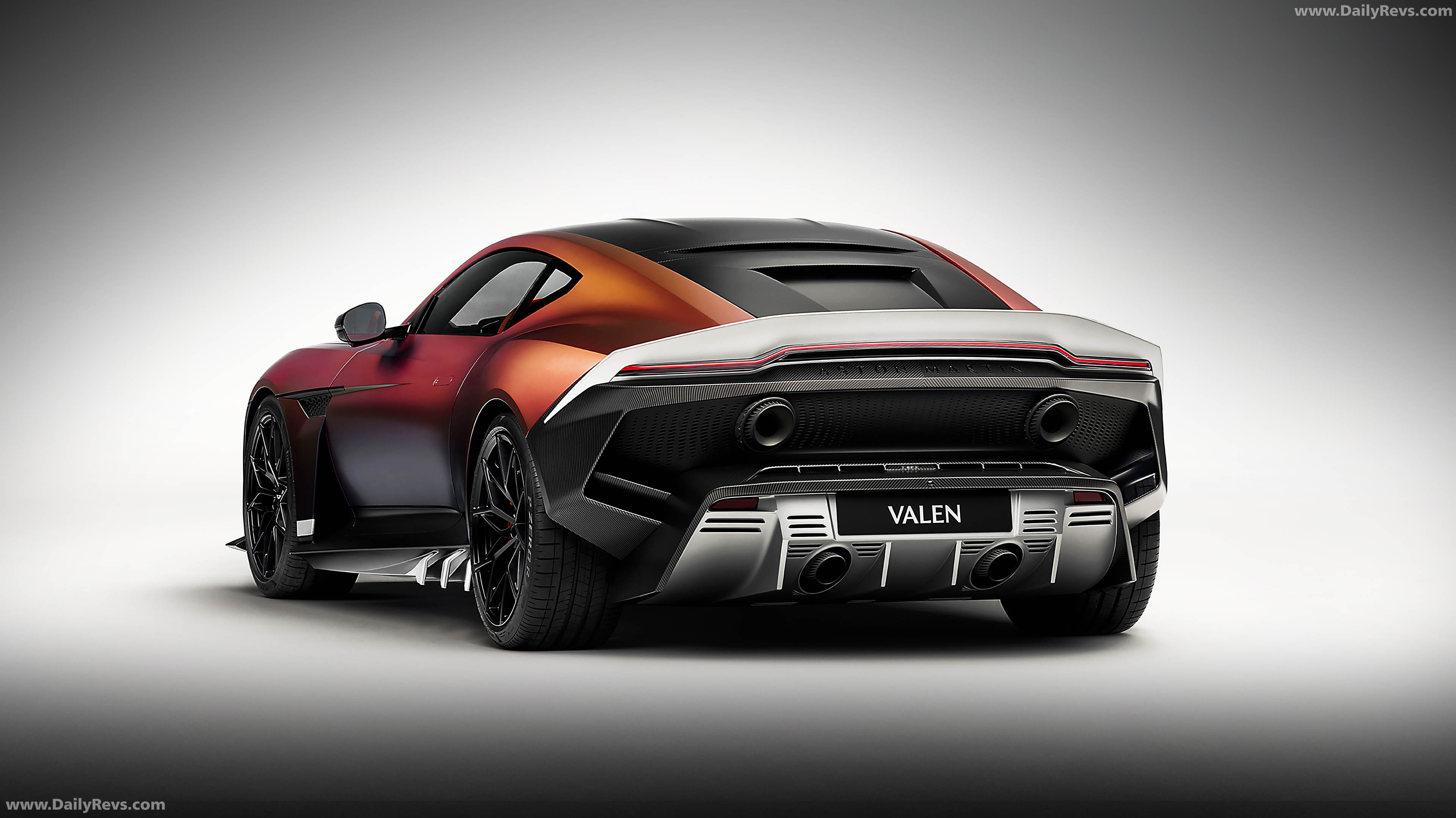 2028 Aston Martin Valen Rear View
